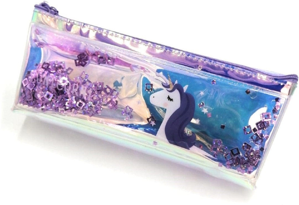 Unicorn Water Glitter Pouch Bags and Pouches KidosPark
