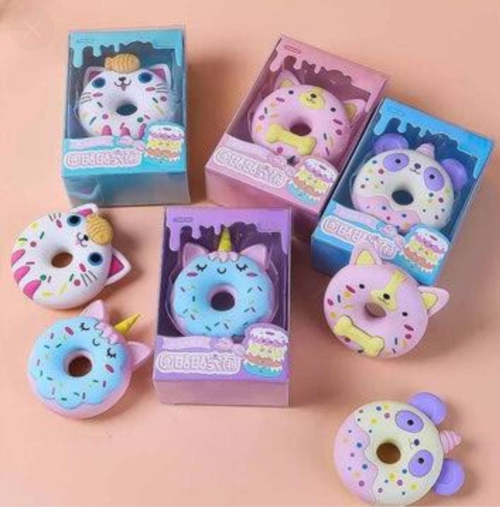 Whimsical Donut Delight Erasers - Perfect for Parties! stationery KidosPark