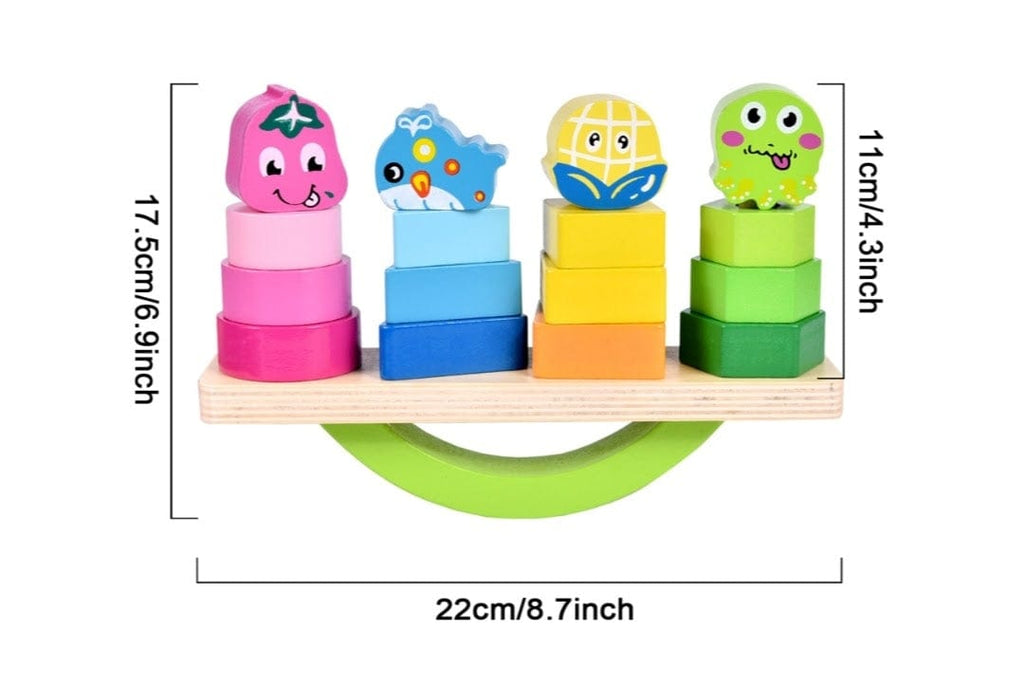 Wooden Balancer Pyramid for child Educational toy KidosPark