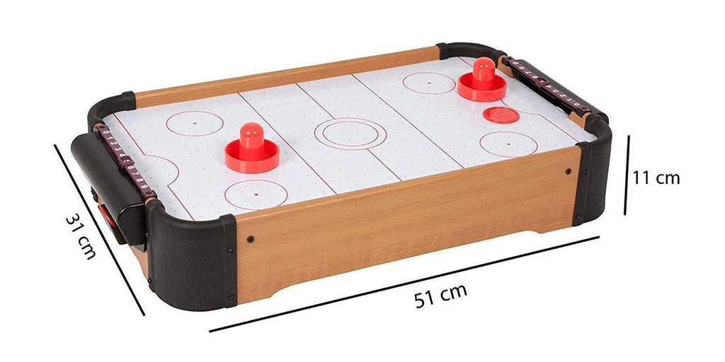 Wooden Indoor Air Hockey Game Table Top Toy for Kids Board Game KidosPark