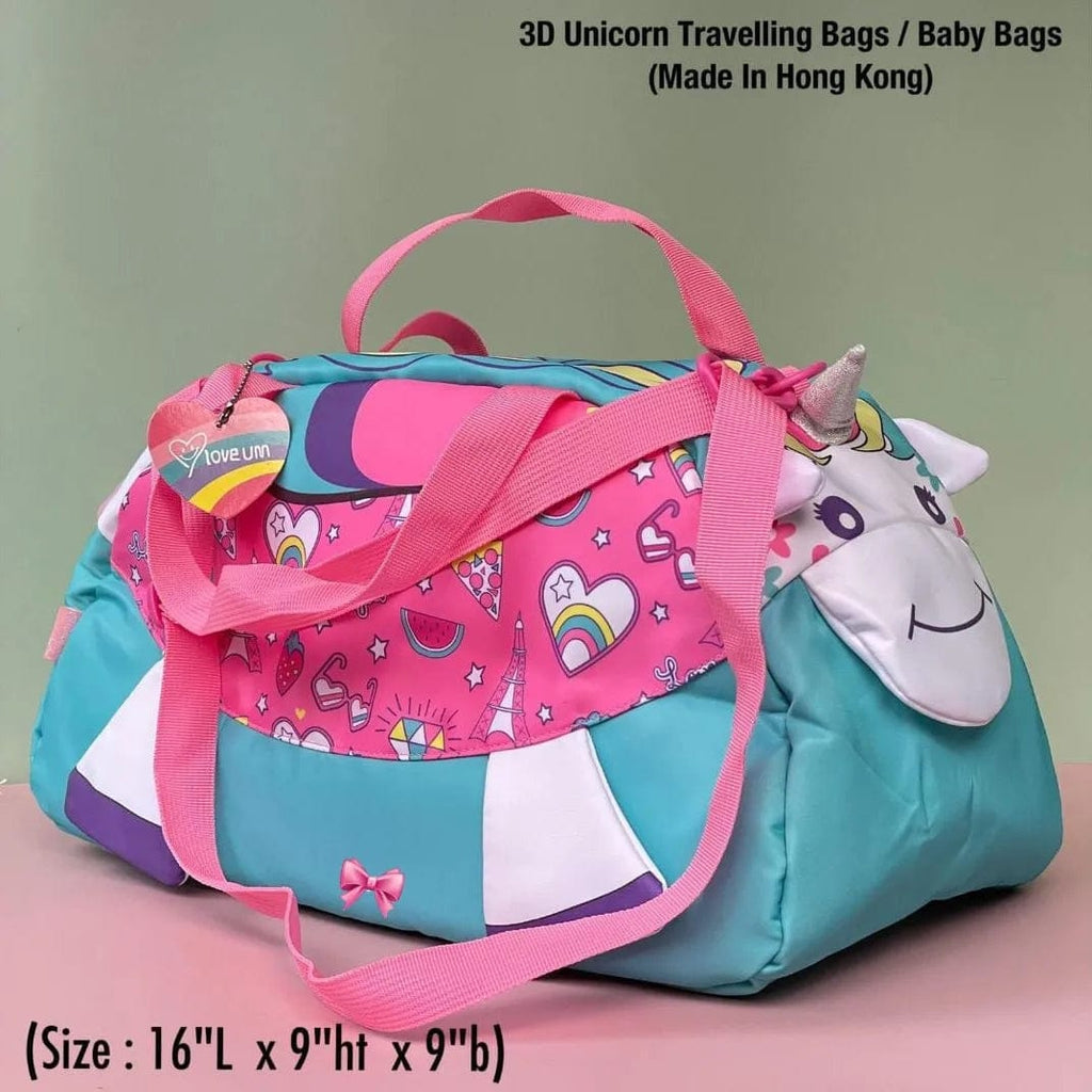 KidosPark Bags and Pouches Cute design washable waterproof Duffle bag/ baby bag