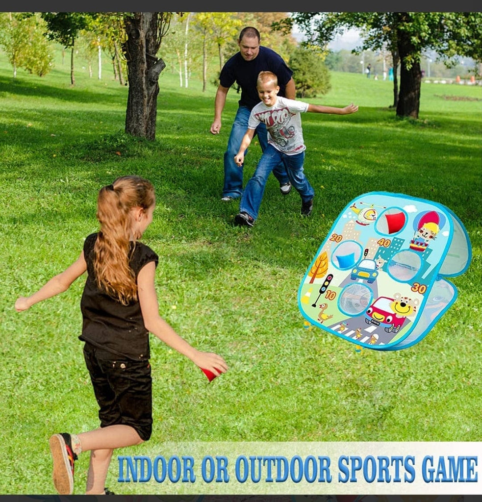 KidosPark Dart game 3 in 1 bean bag tossing game toy
