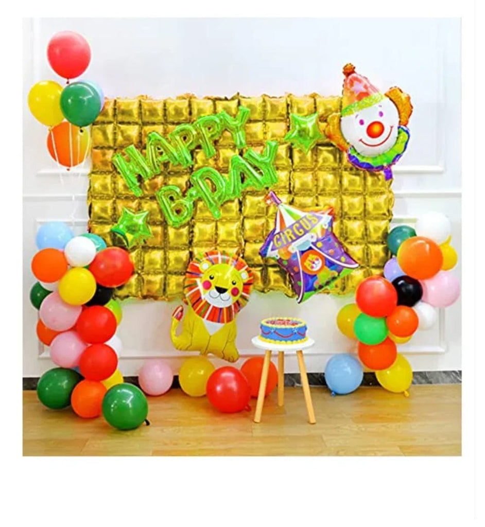 You and Gifts Metallic square air foil curtains/ backdrop.