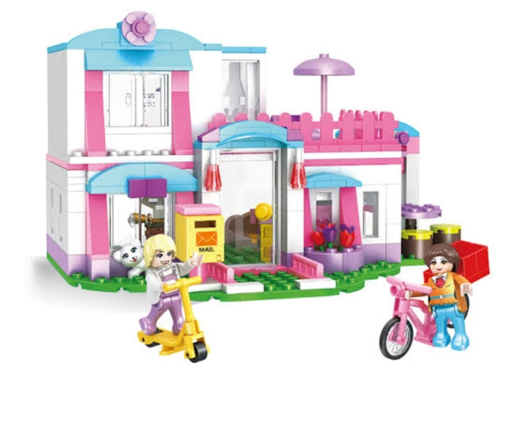 KidosPark TOY 319 pieces doll house building blocks for kids