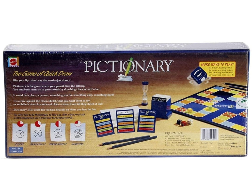 KidosPark Toy and Puzzle Pictionary board game for kids