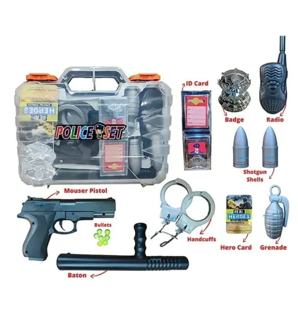 KidosPark TOY Police kit set for kids - Educational Toy/ Role play