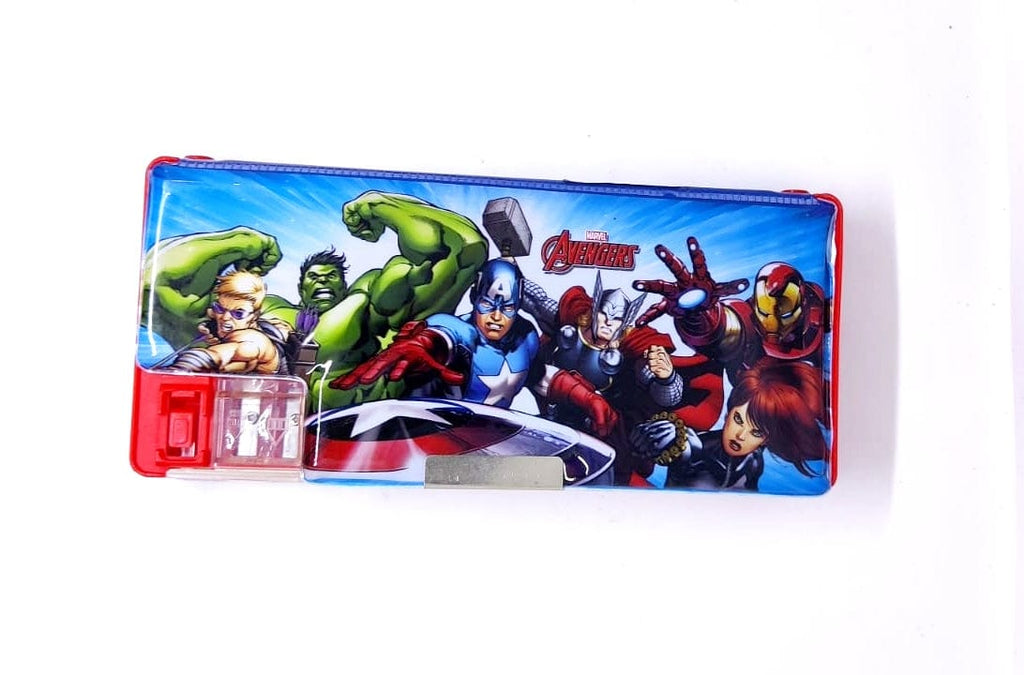 KidosPark Bags and Pouches Superhero Styled Pencil box / Stationery box for kids