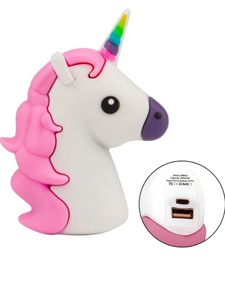 KidosPark Exclusive Fast Charging Unique Unicorn Power Bank, Unicorn Power Battery Bank for Mobile Portable Cute Cartoon Phone Battery Charger for All Mobile Phone Gift
