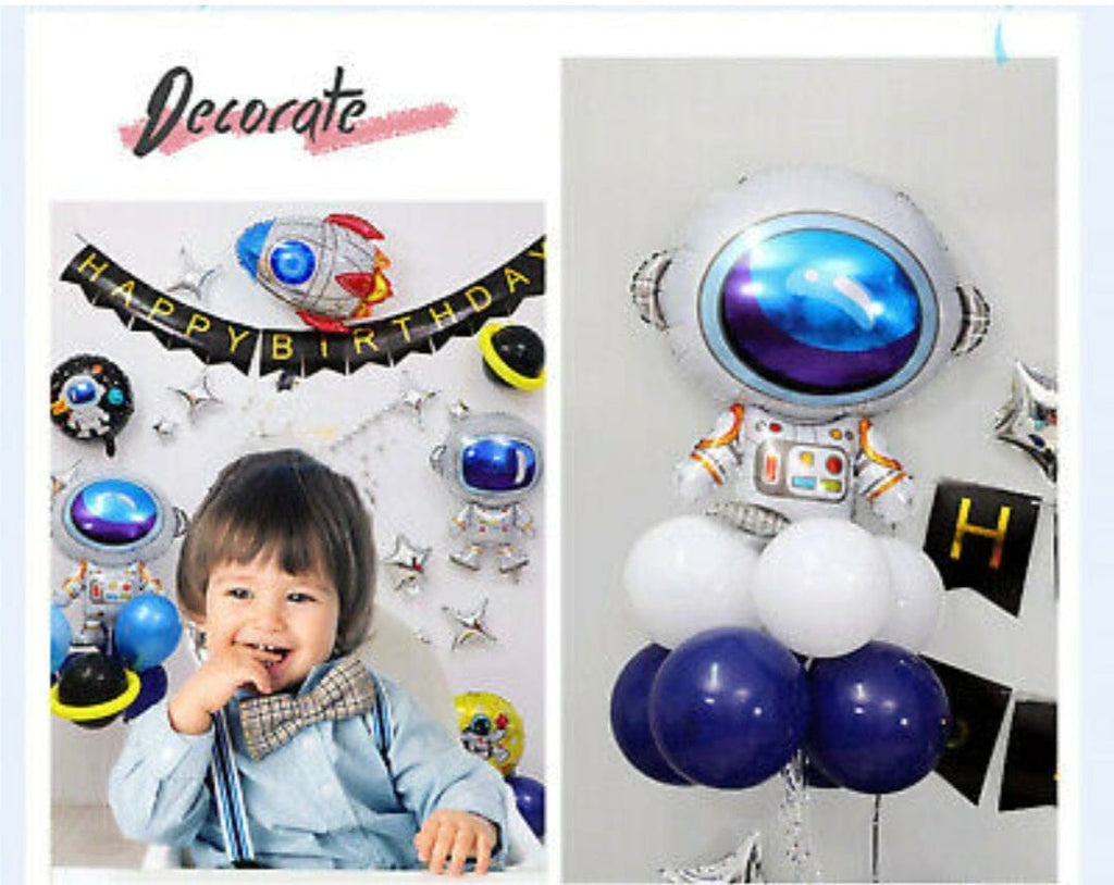 KidosPark Party Supplies 58 Pcs Astronaut / Space birthday party needs balloon set party decorations balloons set