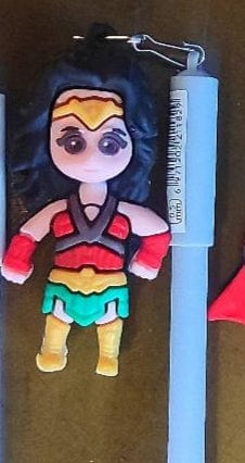 KidosPark Stationery Super woman Amazing Superhero pen for kids