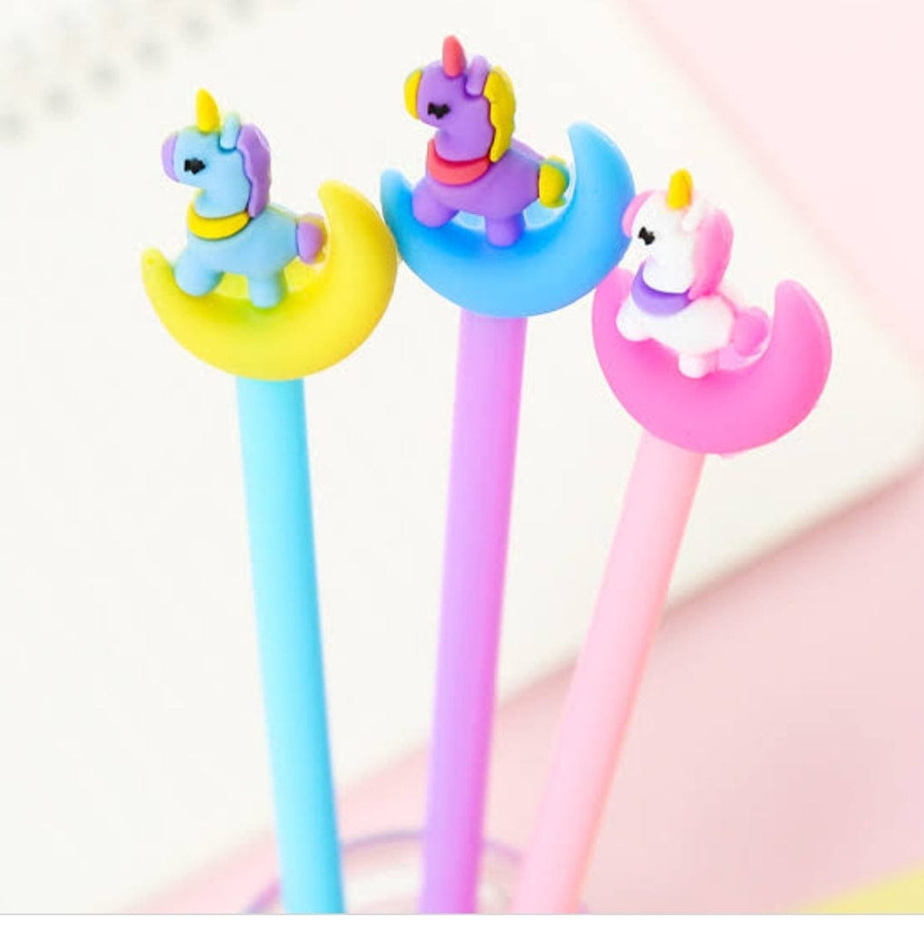 KidosPark Stationery Unicorn Styled Pen for kids ( Single pen)