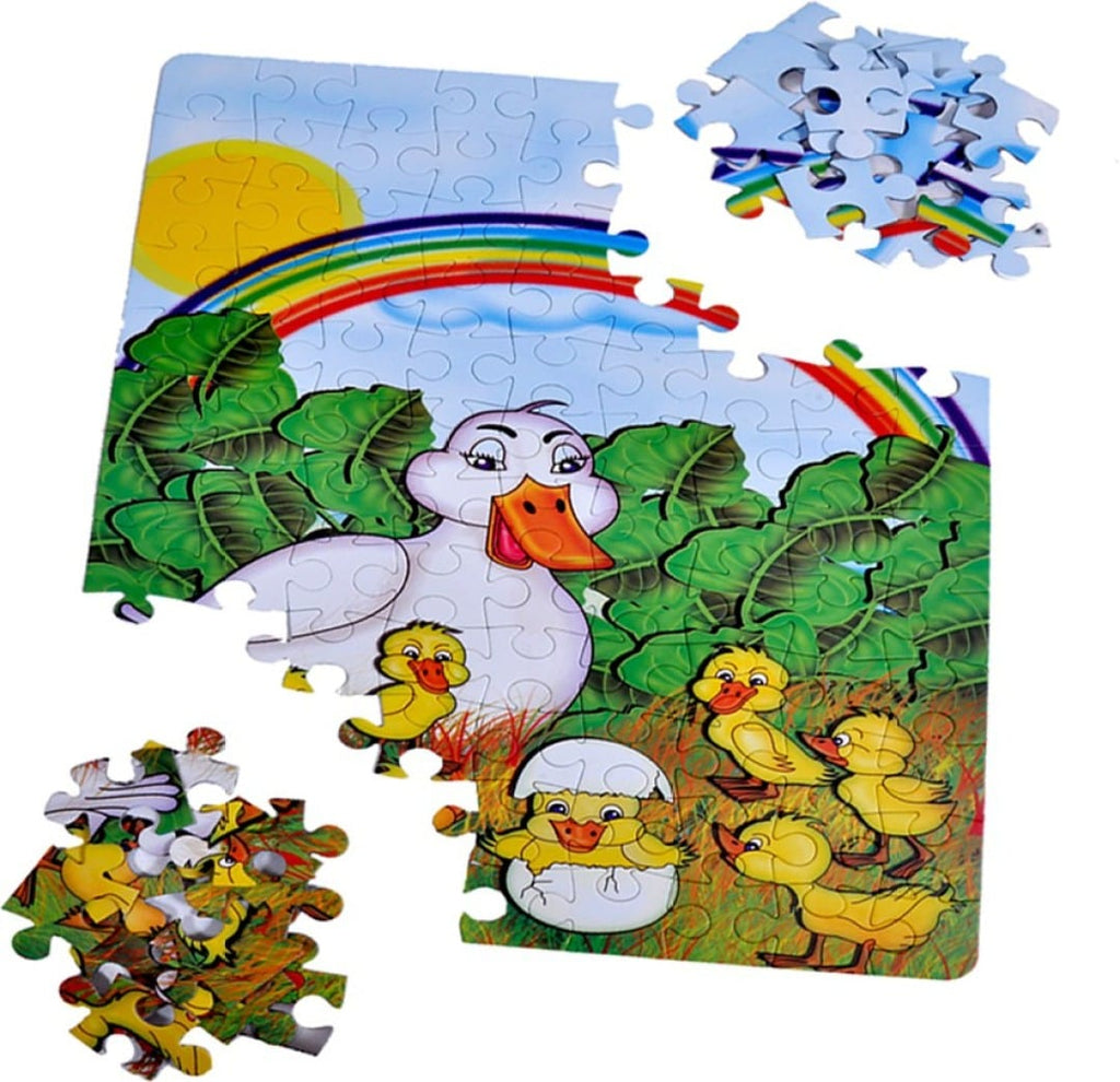 KidosPark TOY 108 Pieces The Ugly Duckling Jigsaw puzzle for kids