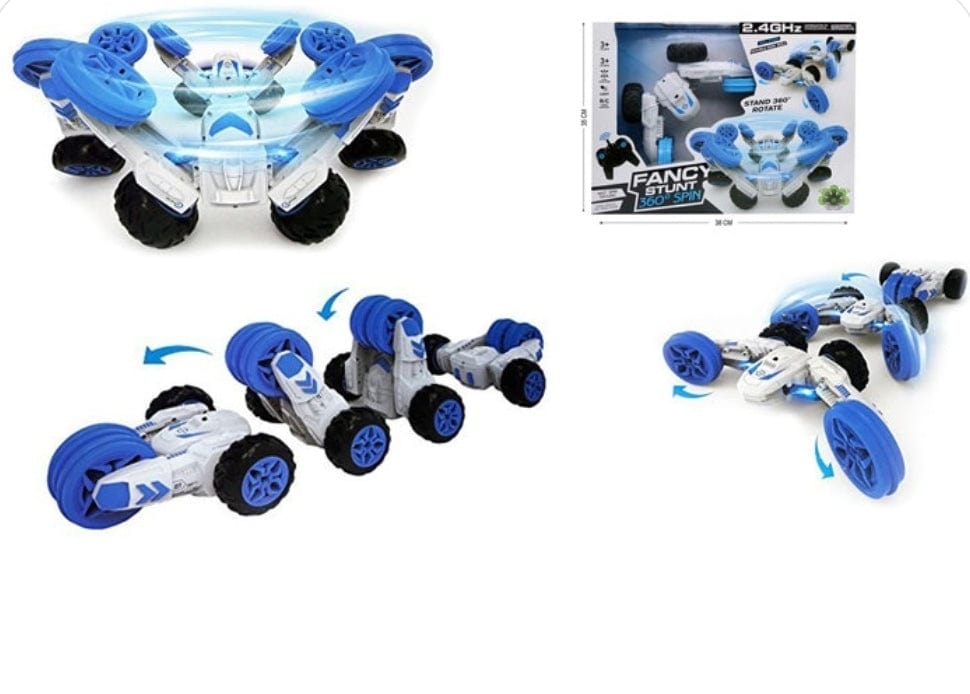 KidosPark Toy 360º degree high speed spin stunt car toy