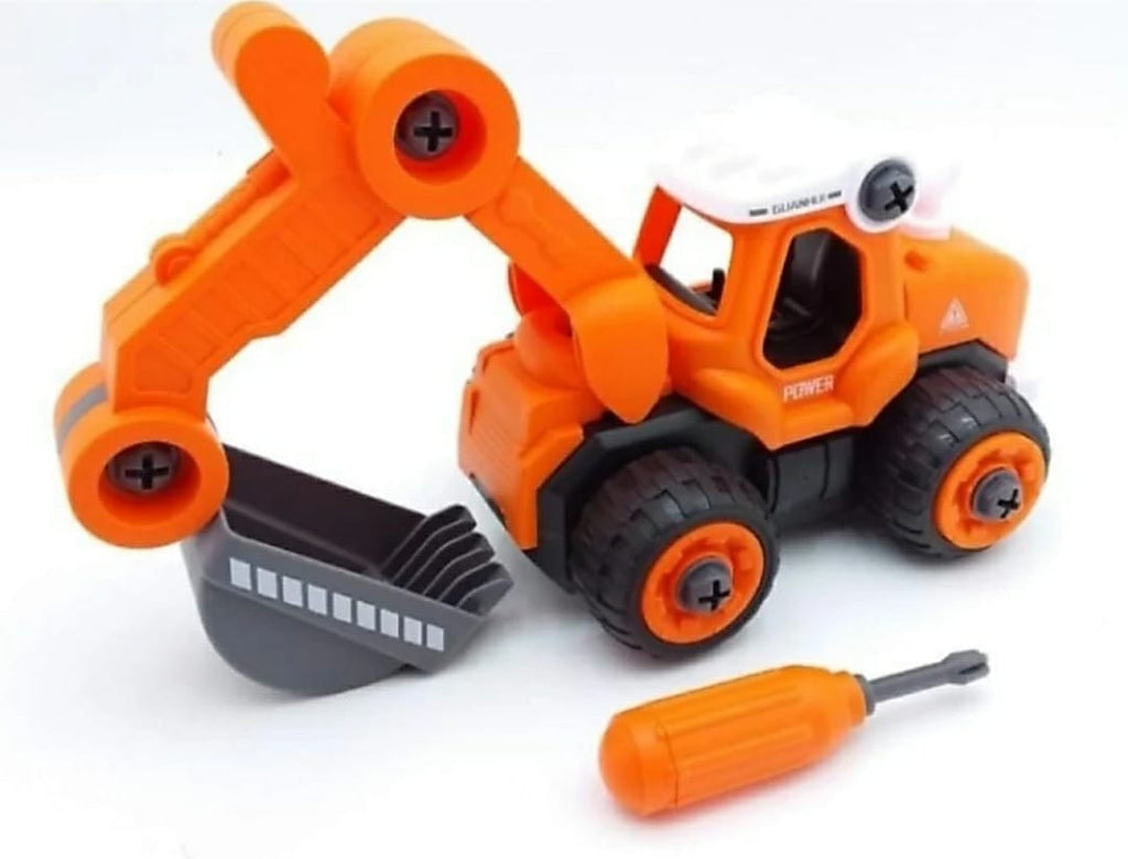 KidosPark Toy Assemble disassemble JCB Truck - Educational Toy