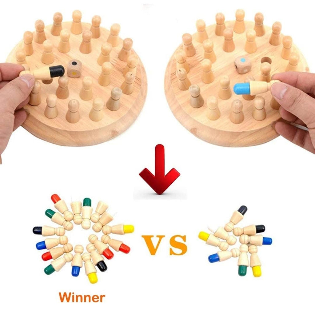 KidosPark Toy Memory chess educational board game